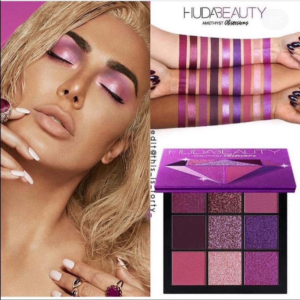 🎁XTREME BLOWOUT🎁‼️LAST ONE‼️🆕💜 AMETHYST OBSESSIONS Palette - Picture 4 of 6